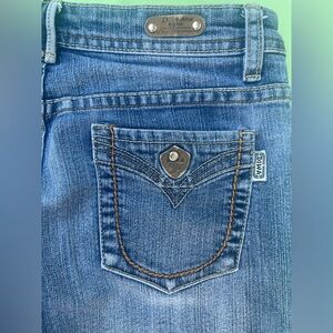 LOW RISE DIWA VINTAGE Women’s Jeans CAPRIS With cuff leg option SIZE 28
